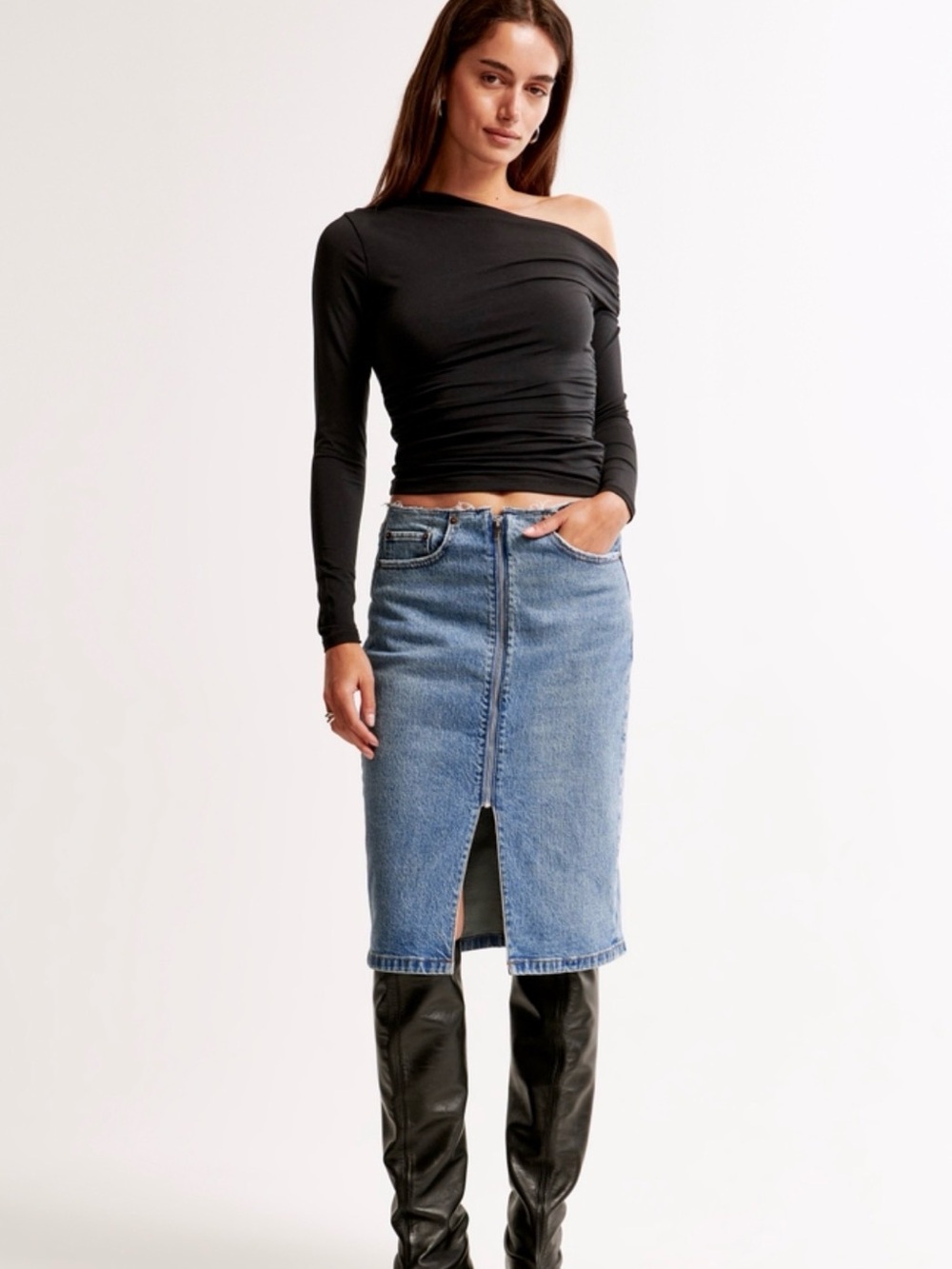 NWT Denim Skirt